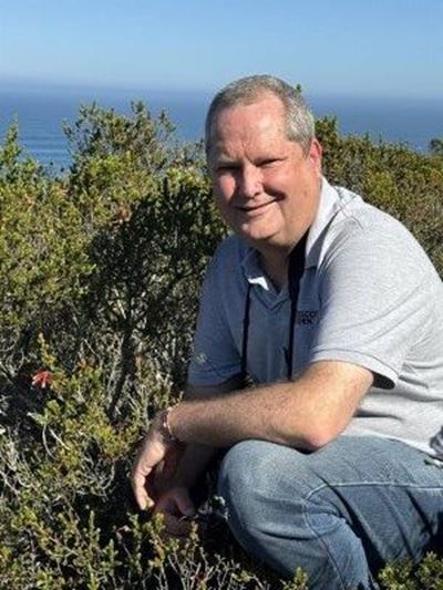 Mark Brown in the clouds over new 'Roberts' bird book