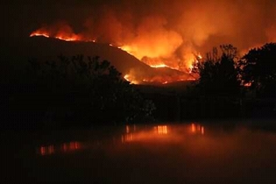Update: Outeniqua mountain fire