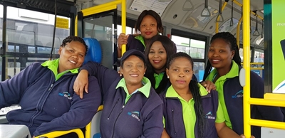 Female bus drivers say it's not for 'sissies'