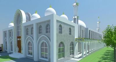 Mosque construction to start next month