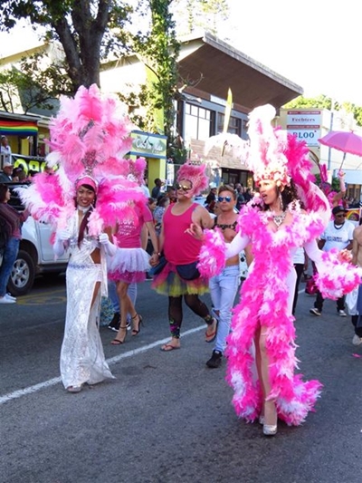 Painting the town pink