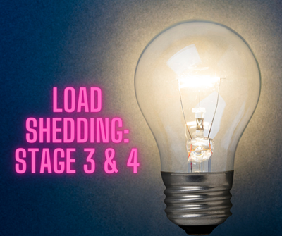 Load shedding on stage 3 and 4