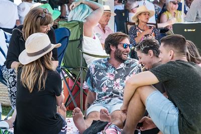 Good vibes harvested at Plett fest
