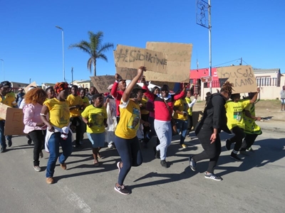 Youth march for land and housing