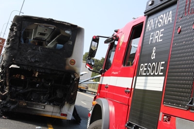 Bus fire: No evidence of foul play