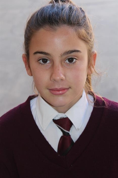 Marli pronk op perd
