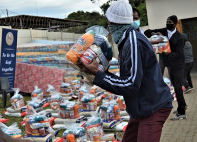 Gifts from givers to Qolweni