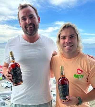Boplaas 'gee die Bokke 'n whisky'