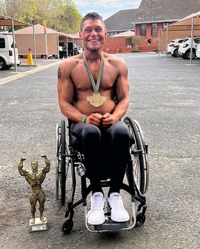 Local bodybuilder wins SA title