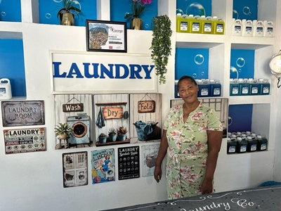 Clients go Bubbles about our laundry services!