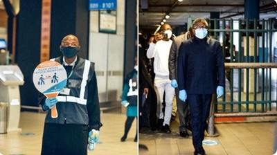 Mbalula inspects OR Tambo airport readiness for Level 3 travel