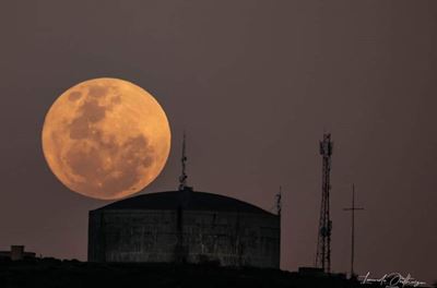 "Once in a Blue Moon"-geleentheid vanaand 
