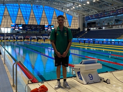Robert makes waves in Israel