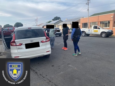 Recovery of stolen vehicle in Cradock