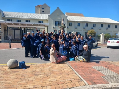 ‘Brooms down’ for cleaning staff at George Hospital