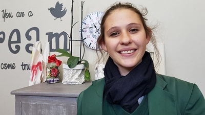 ’n Blink toekoms wink vir tiener