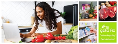 Online shopping delivered to your door within one hour