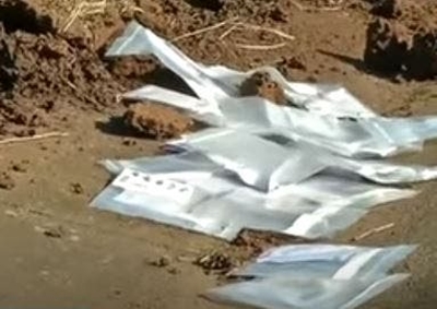 Jogger finds shocking Covid-19 tests kits on N2, East London