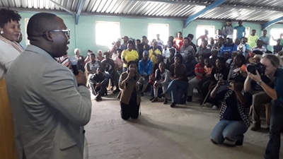 Ministers meet with Thembalethu residents