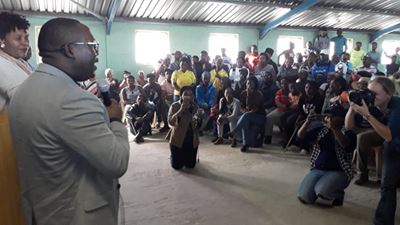 Ministers meet with Thembalethu residents
