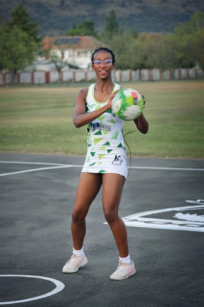 Netball player in SA team