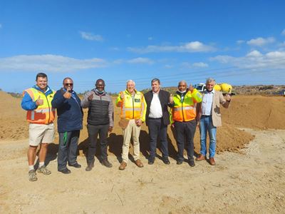 Composting facility shows progress