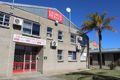 George Herald office closed on public holiday