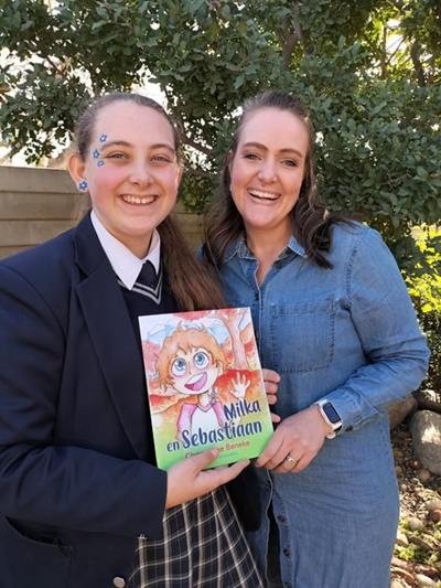 'Milka en Sebastiaan' deur plaaslike skrywer en illustreerder