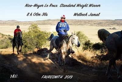 Oud-Kwagga en haar broer skitter by taai uithourit