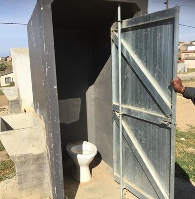 Vandals jump the queue to toilets