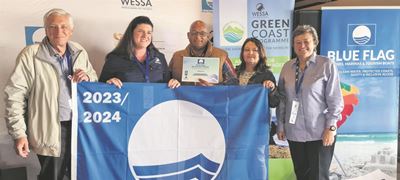 22 Blue Flags for Garden Route beaches