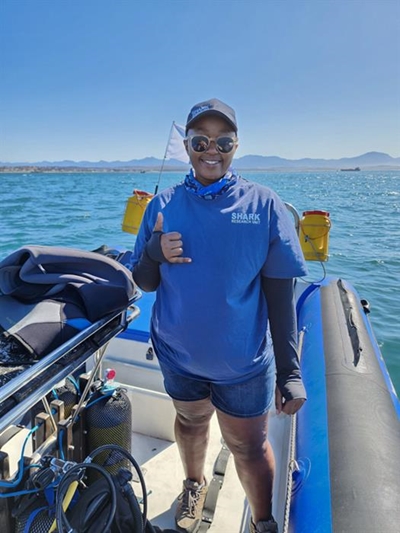 Shark scientist tells of her goals