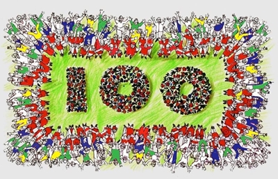 Wilderness celebrates 100 years with flowers