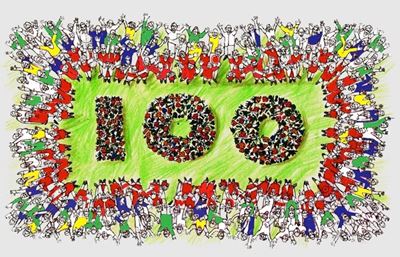 Wilderness celebrates 100 years with flowers