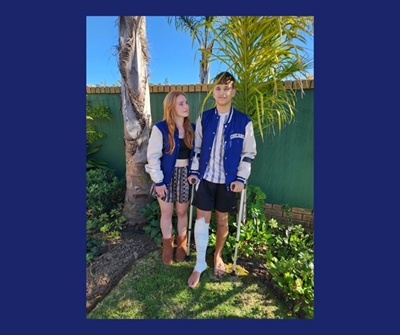 Boy ‘saves sister from injury’ in motor accident