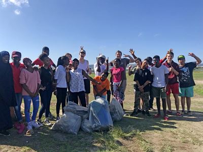 Heatherhill helps to clean up estuary