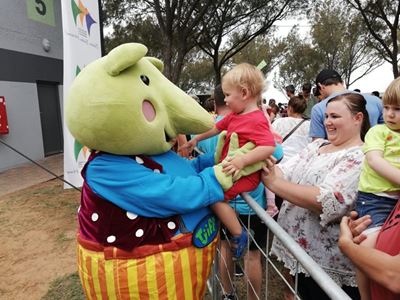 Kinders bederf met dubbel die pret