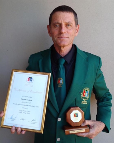 Nasionale kleure vir Coetzer