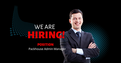 Job vacancy: GE Packhouse Admin Manager