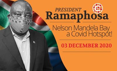 Covid-19 update: Nelson Mandela Bay declared a hotspot