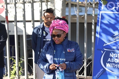 MEC visits Hornlee Clinic