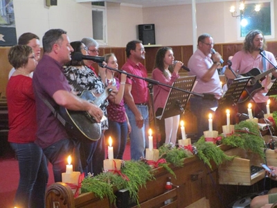 Carol service full of festive delight