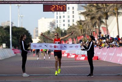 Records tumble as Gelant and Njoki win Absa Run Your City Durban 10K