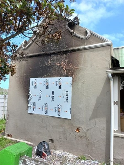 Community rallies around  family after fire 