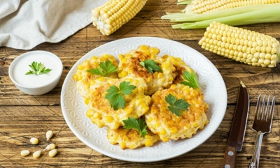 Celebrate Corn Fritter Day with a fresh batch of crispy bites