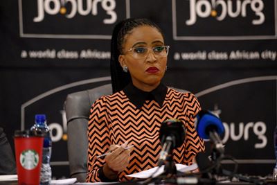 JUST IN: Mpho Phalatse ousted from office through no-confidence motion