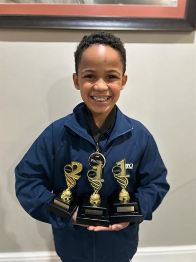 Rylan scoops trophies at international champs
