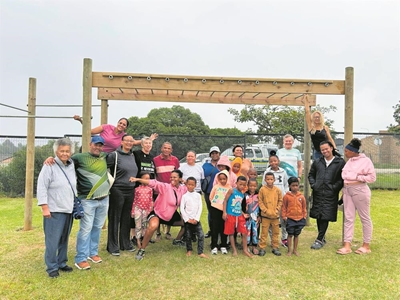 Touwsranten community now has an outdoor gym