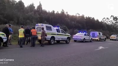 Two arrested after Harkerville car chase