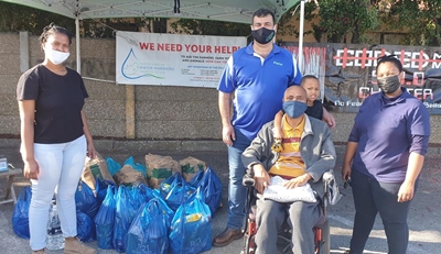 Bikers donate groceries worth nearly R20 000